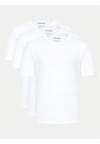 Jack & Jones Komplet t-shirtów Under 12248076 Biały Standard Fit. Kolor: biały. Materiał: syntetyk, bawełna #1