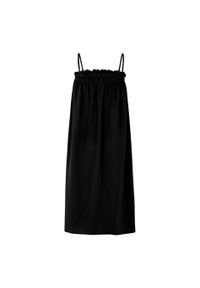 Sukienka damska Protest Dune. Kolor: czarny. Sezon: lato. Typ sukienki: sportowe. Styl: sportowy. Długość: midi #2