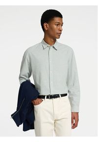 Selected Homme Koszula 16078867 Zielony Slim Fit. Kolor: zielony. Materiał: bawełna #2