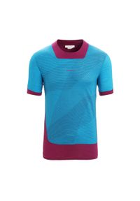 Icebreaker - Koszulka trekkingowa męska icebreaker Zoneknit Geodetic. Kolor: niebieski. Sport: turystyka piesza #1