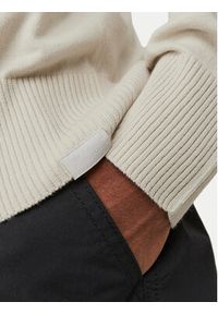 Jack & Jones Sweter Collective 12251556 Beżowy Relaxed Fit. Kolor: beżowy. Materiał: syntetyk #2