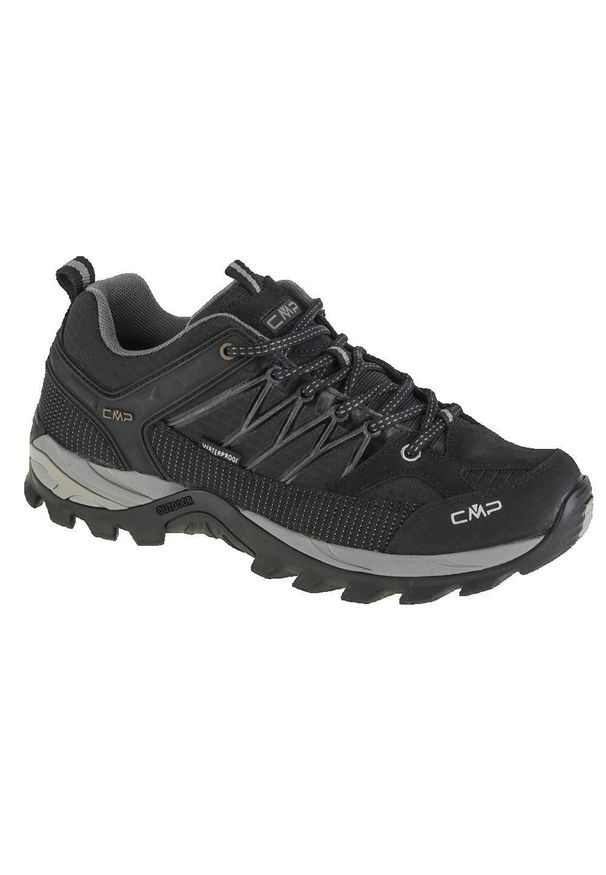 Buty trekkingowe męskie CMP RIGEL LOW. Kolor: czarny. Sport: turystyka piesza