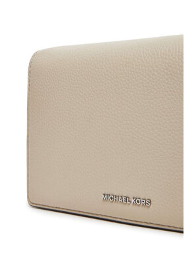 MICHAEL Michael Kors Torebka 32S4SJ6C6L Beżowy. Kolor: beżowy. Materiał: skórzane