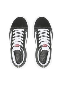 Vans Tenisówki Old Skool Overt VN0A7Q5EBA21 Czarny. Kolor: czarny. Materiał: materiał #7