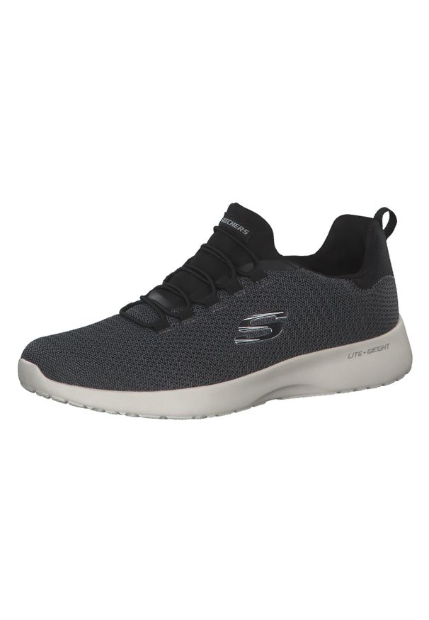 skechers - Buty Dynamight Rozmiar 47.5 - 58360-BLK Czarny. Kolor: wielokolorowy, szary, biały, czarny