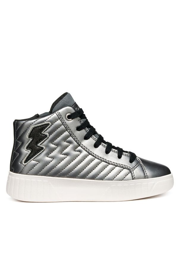 Sneakersy Geox. Kolor: srebrny