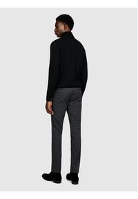 Sisley Spodnie materiałowe 4QUXSF02X Szary Slim Fit. Kolor: szary. Materiał: bawełna #6