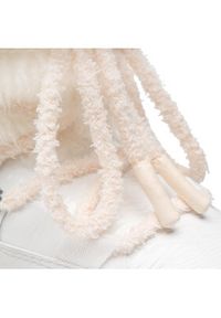 EMU Australia Śniegowce Blurred Glossy W12812 Biały. Kolor: biały. Materiał: skóra