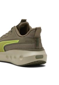 Puma - Buty do biegania SOFTRIDE Carson PUMA Velvet Moss Loden Green Yellow Alert Brown. Kolor: zielony, wielokolorowy, żółty. Sport: bieganie