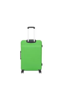 Ochnik - Komplet walizek na kółkach 19''/24''/28''. Kolor: zielony. Materiał: materiał, poliester, guma, kauczuk #3