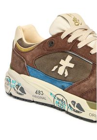 Premiata Sneakersy Mase25 Var 8026 Bordowy. Kolor: czerwony. Materiał: skóra, zamsz #2