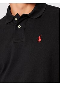 Polo Ralph Lauren Polo Core Replen 710782592 Czarny Custom Slim Fit. Typ kołnierza: polo. Kolor: czarny. Materiał: bawełna #4