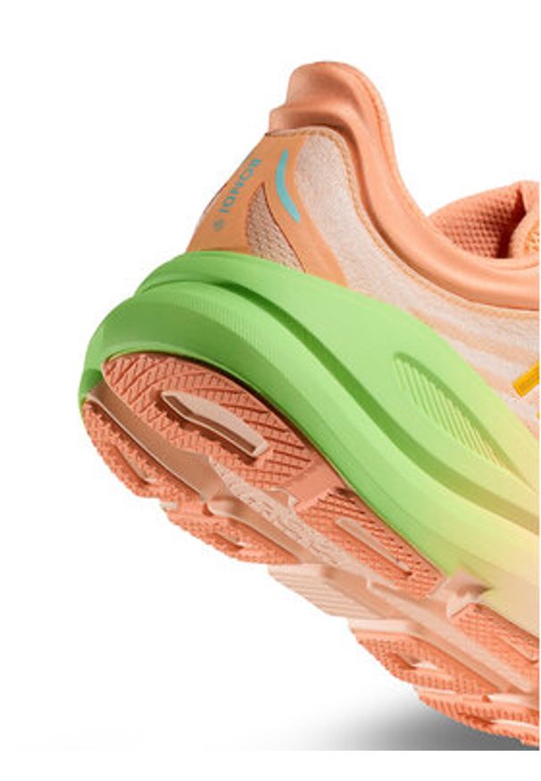 HOKA - Hoka Buty do biegania Bondi 9 1162011 Pomarańczowy. Kolor: pomarańczowy. Materiał: materiał