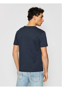 Alpha Industries T-Shirt Basic 100501 Granatowy Regular Fit. Kolor: niebieski. Materiał: bawełna #5