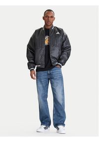 Adidas - adidas Kurtka bomber Stadium JZ6913 Szary Loose Fit. Kolor: szary. Materiał: syntetyk #5