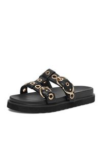 MEXX Klapki CEO-HY86009-29 Czarny. Kolor: czarny. Materiał: skóra #6