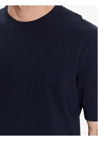 Sisley T-Shirt 3I1XS101J Granatowy Regular Fit. Kolor: niebieski. Materiał: bawełna #2