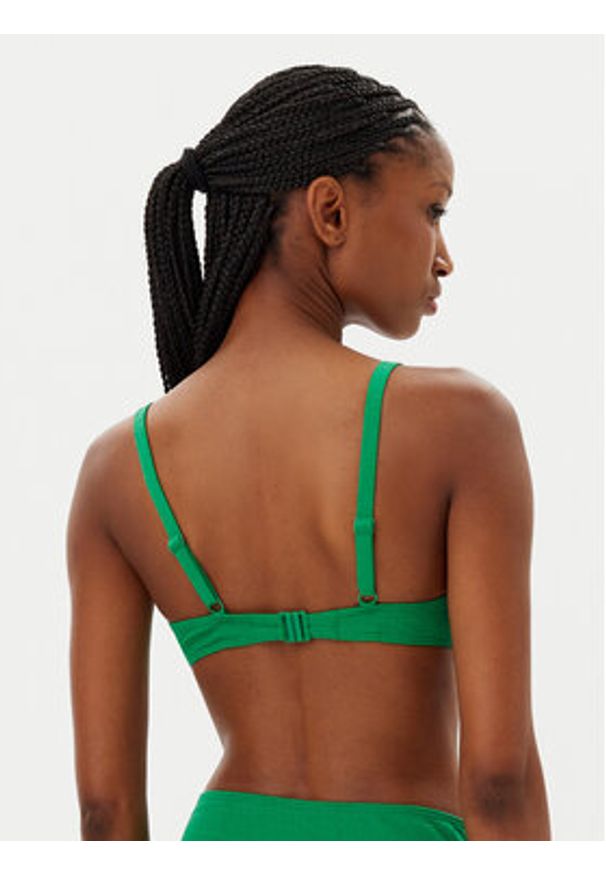 Chantelle Góra od bikini Hera C16WN5 Zielony. Kolor: zielony. Materiał: syntetyk
