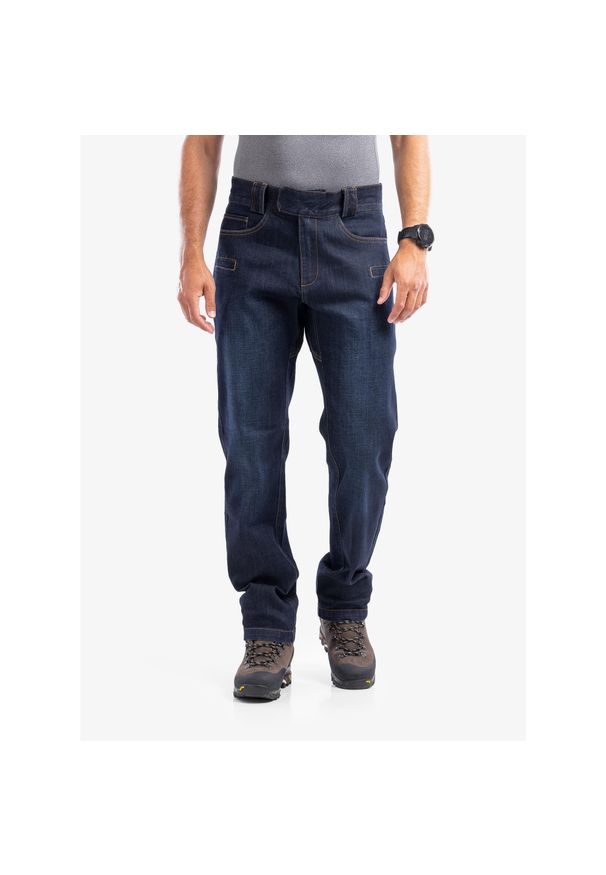 Spodnie jeansowe męskie Helikon-Tex Greyman Tactical Jeans - Denim Mid. Kolor: niebieski. Materiał: denim, jeans