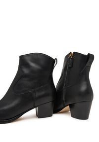 Lauren Ralph Lauren - LAUREN RALPH LAUREN Botki Harpher Bo Bte 802P15896001 Czarny. Kolor: czarny. Materiał: skóra #2