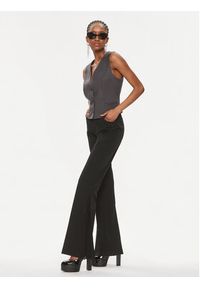 Liu Jo Spodnie materiałowe WA4068 T7896 Czarny Wide Leg. Kolor: czarny. Materiał: materiał, syntetyk #3