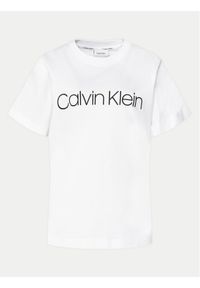 Calvin Klein Curve T-Shirt Inclusive K20K203633 Biały Regular Fit. Kolor: biały. Materiał: bawełna #1