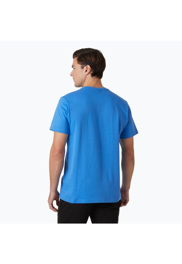 Koszulka męska Helly Hansen HH Box ultra. Kolor: niebieski