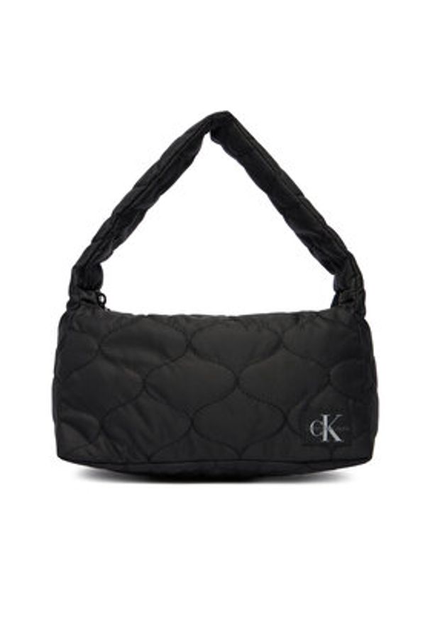 Calvin Klein Torebka Quilted Shoulder Bag IU0IU00724 Czarny. Kolor: czarny