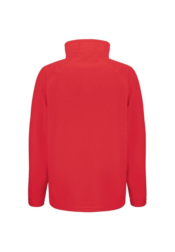 RESULT - Męska Bluza Polarowa Core Anti Micron. Kolor: czerwony. Materiał: polar. Sezon: zima. Styl: sportowy