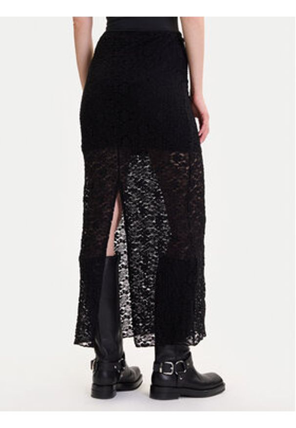 only - ONLY Spódnica ołówkowa Lorenza 15356174 Czarny Regular Fit. Kolor: czarny. Materiał: bawełna