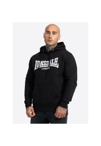 Bluza z kapturem Lonsdale Wolterton. Typ kołnierza: kaptur. Kolor: czarny, biały, wielokolorowy. Materiał: materiał #1