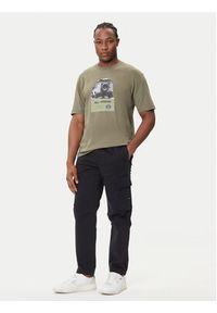 BOSS T-Shirt Te_Wagon 50546958 Zielony Relaxed Fit. Kolor: zielony. Materiał: bawełna #4