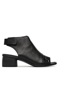 Remonte Sandały R8772-00 Czarny. Kolor: czarny. Materiał: skóra #1