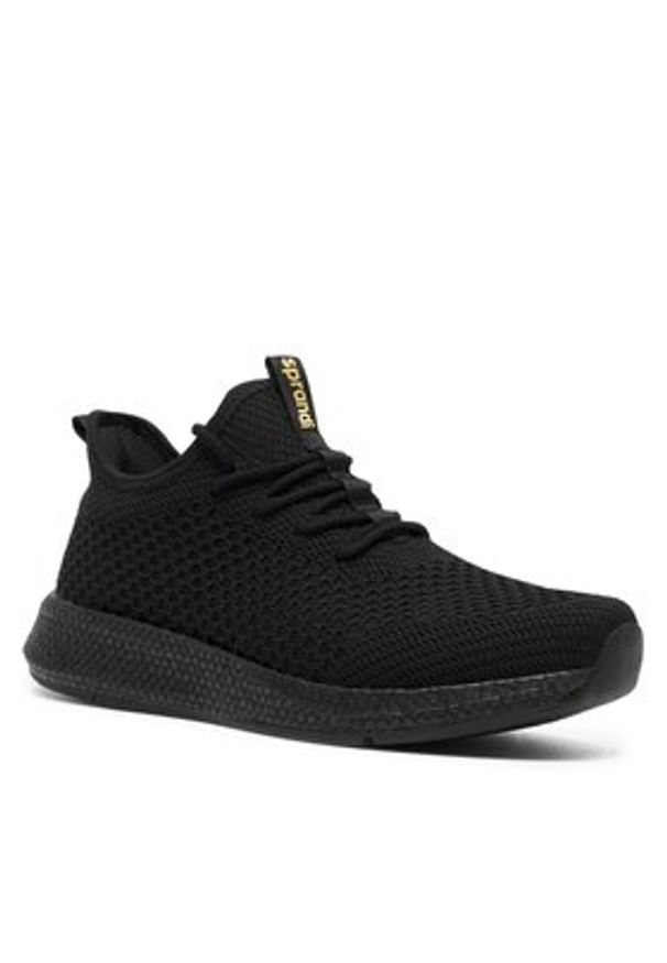 Sprandi Sneakersy MP07-GVA1 Czarny. Kolor: czarny. Materiał: materiał
