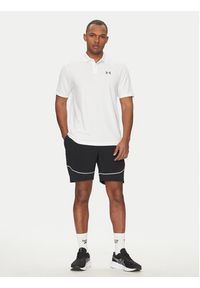 Under Armour Polo Matchplay 1377374 Biały Regular Fit. Typ kołnierza: polo. Kolor: biały. Materiał: syntetyk #4