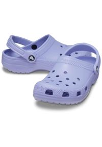 Klapki dla dorosłych Crocs Classic. Kolor: fioletowy. Materiał: syntetyk, materiał #2