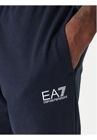 EA7 Emporio Armani Dres 8NPV63 PJVRZ M0036 Granatowy Regular Fit. Kolor: niebieski. Materiał: bawełna #4