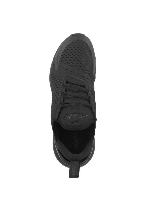 Buty do chodzenia męskie Nike Air Max 270. Zapięcie: sznurówki. Kolor: czarny. Materiał: syntetyk, tkanina, materiał. Szerokość cholewki: normalna. Model: Nike Air Max. Sport: turystyka piesza