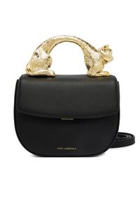 Karl Lagerfeld - KARL LAGERFELD Torebka B2W30076 Czarny. Kolor: czarny. Materiał: skórzane #3
