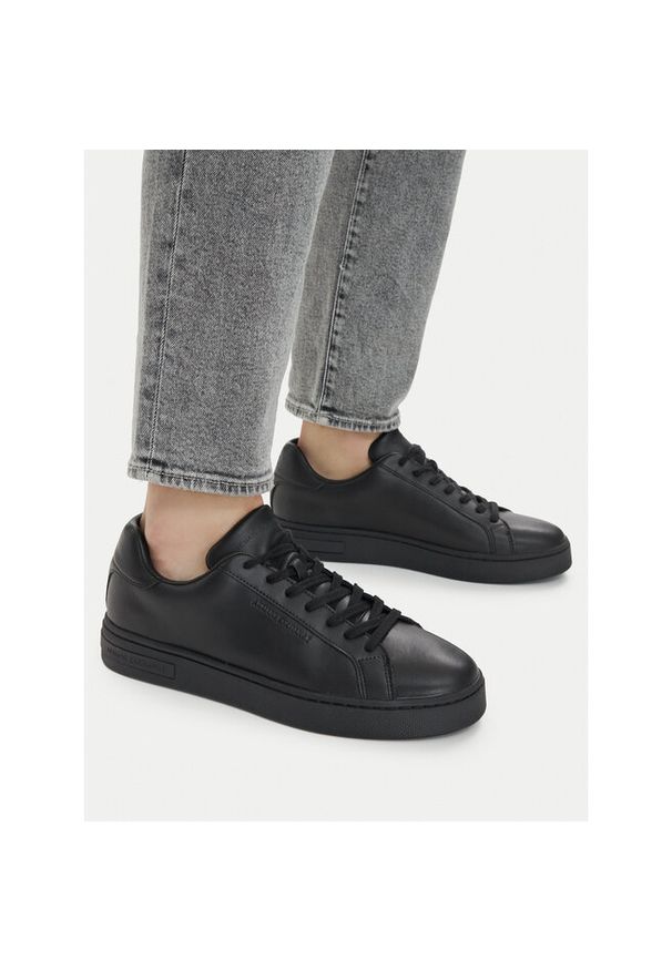 Sneakersy Armani Exchange. Kolor: czarny