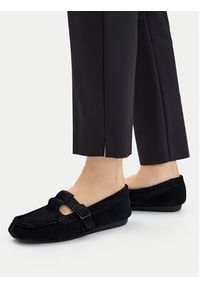 Clarks Mokasyny Freckle Tbar 26185903 Czarny. Kolor: czarny. Materiał: skóra, zamsz #5