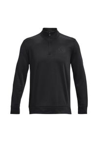 Bluza fitness męska Under Armour Armour Fleece 1/4 Zip. Kolor: czarny. Sport: fitness #1