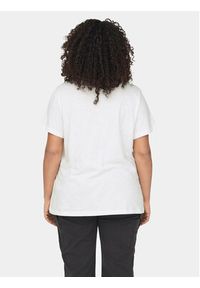 ONLY Carmakoma T-Shirt 15285965 Biały Regular Fit. Kolor: biały
