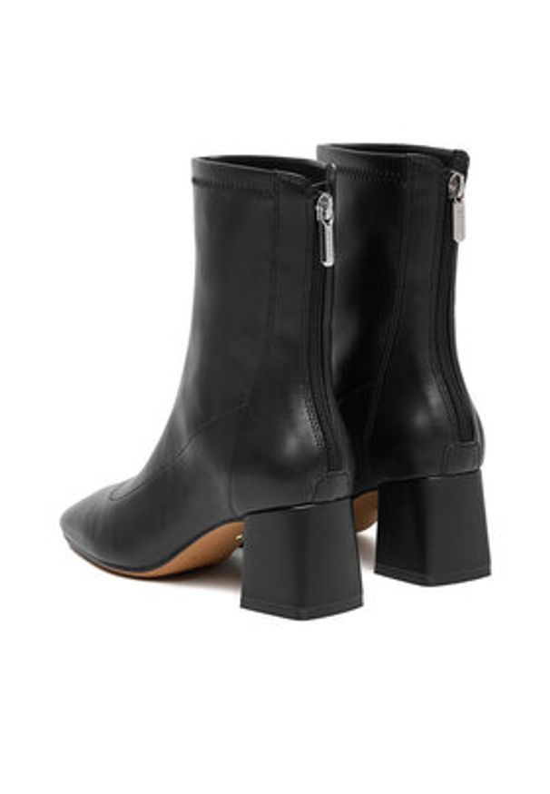 Nine West Botki CEO-ASALA-01 Czarny. Kolor: czarny. Materiał: materiał, skóra