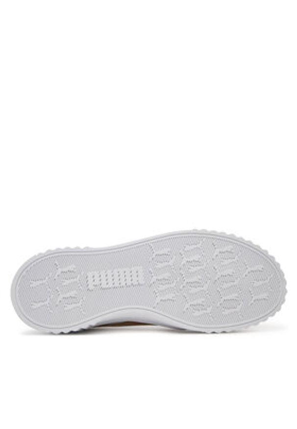 Puma Sneakersy Carina 3.0 Aqua Metallics 400722 02 Biały. Kolor: biały. Materiał: skóra