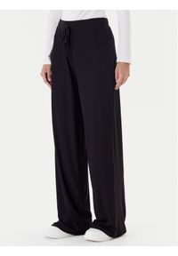 Guess Spodnie materiałowe O5GB00 KCQ72 Czarny Relaxed Fit. Kolor: czarny. Materiał: materiał