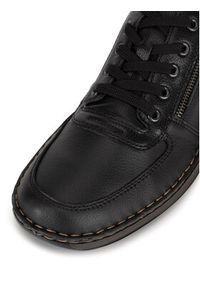 Rieker Półbuty 05228-00 Czarny. Kolor: czarny. Materiał: skóra #2
