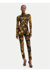 Versace Jeans Couture Kombinezon 79HAN006 JS501 Czarny Slim Fit. Kolor: czarny. Materiał: syntetyk