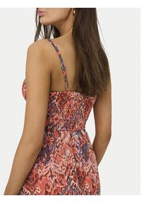 only - ONLY Sukienka letnia Elena 15352634 Pomarańczowy Regular Fit. Kolor: pomarańczowy. Materiał: syntetyk. Sezon: lato #5