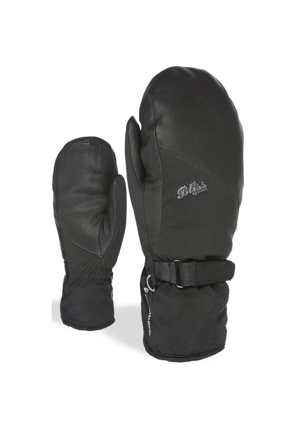 Rękawice narciarskie damskie Level Bliss Elle Mitt Gore-Tex. Kolor: czarny. Materiał: poliamid, poliester. Technologia: Gore-Tex. Sezon: zima. Sport: narciarstwo